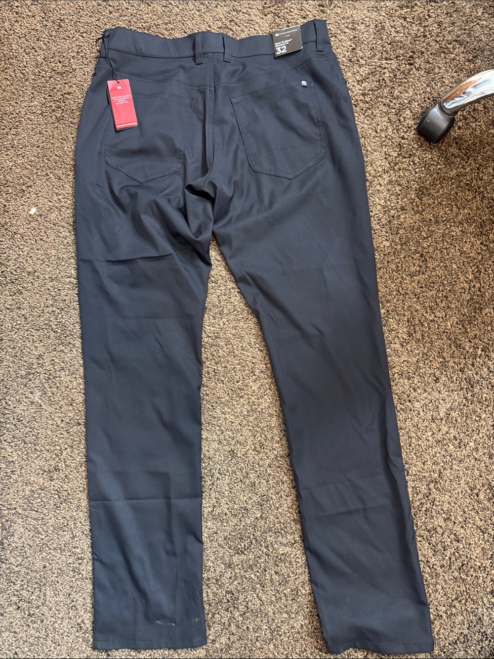 TravisMathew Men's Black Performance Pants - Picture 4 of 5